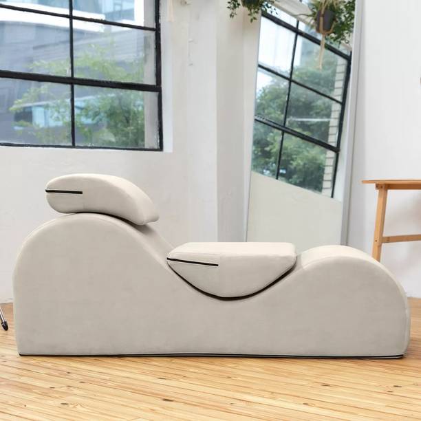 HighTable Multi-Position Yoga and Exercise Lounger Fabric 2 Seater  Sofa