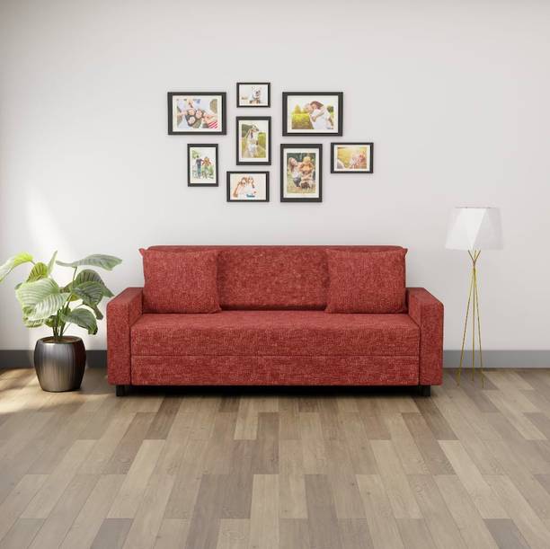 Flipkart Perfect Homes Sophie Fabric 3 Seater  Sofa