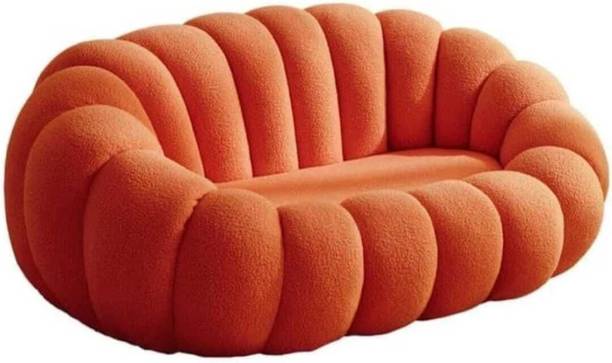 Soul Light Art Fabric Sofa Living Room Pumpkin Sofa Small House Simple and Modern Fabric 2 Seater  Sofa