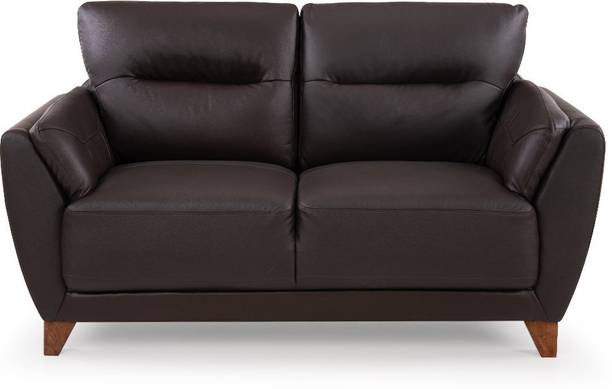 Durian Johanna Leather 2 Seater  Sofa