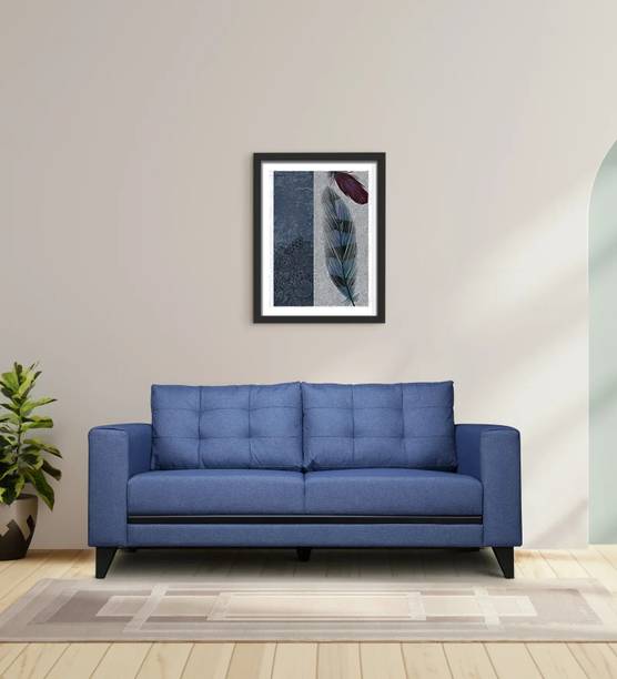 Hometown Garcia Fabric 3 Seater  Sofa