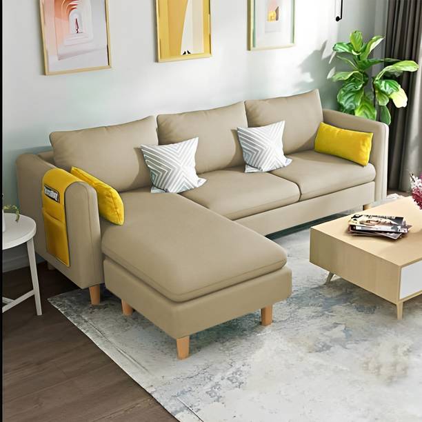 Casaliving Monarch Fabric 4 Seater  Sofa