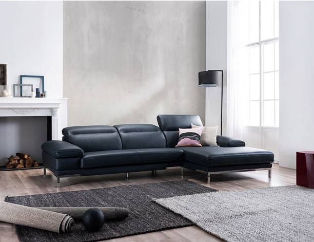 fabrique Leatherette 4 Seater  Sofa
