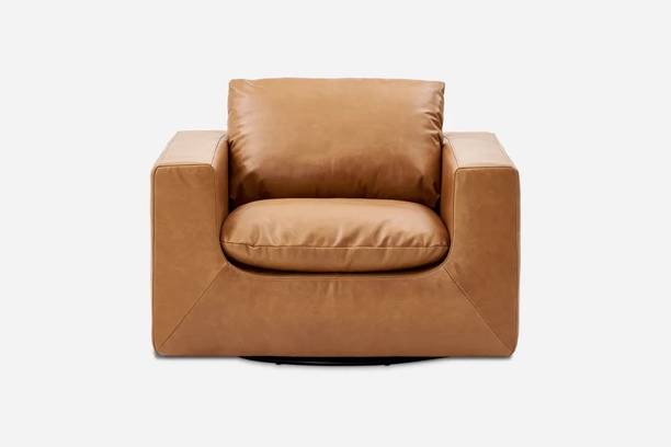 theclevercouch Dawson Leather 1 Seater  Sofa