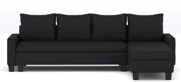 Flipkart Perfect Homes Porto L Shape Fabric 6 Seater  Sofa