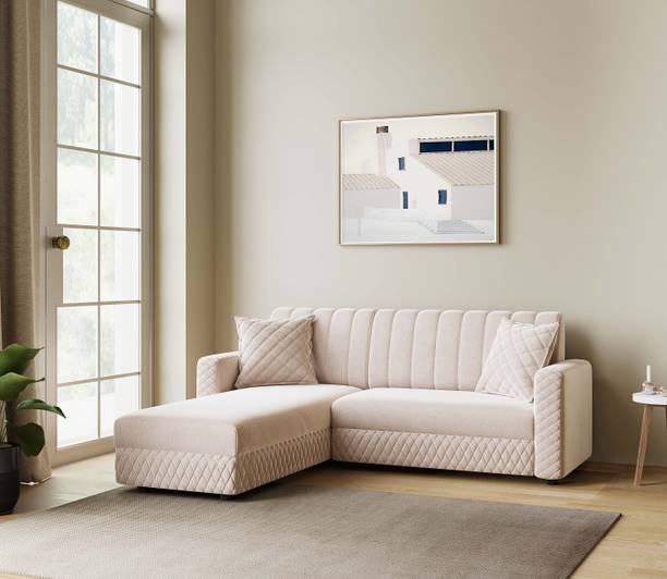 RM HOME Oliver LHS Fabric 5 Seater  Sofa