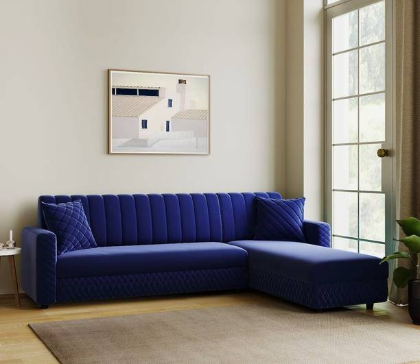 RM HOME Oliver RHS Fabric 6 Seater  Sofa