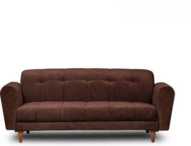 Comfort Zone Hub Wooden Sofa Set for Living Room | Couch Sofa for Living Room & Office Fabric 3 Seater  Sofa