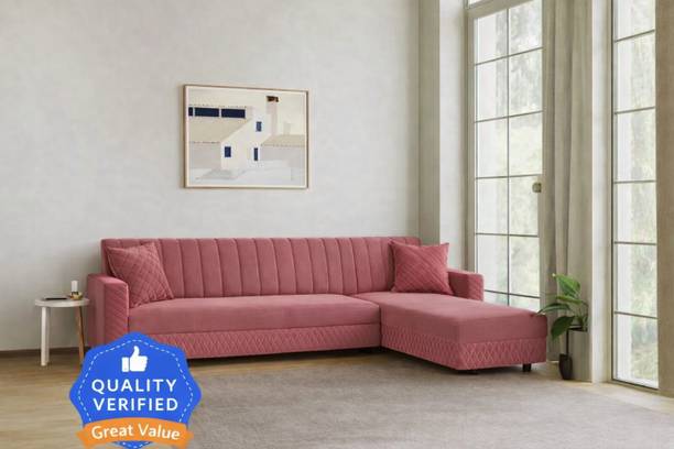 RM HOME Oliver Fabric 6 Seater  Sofa