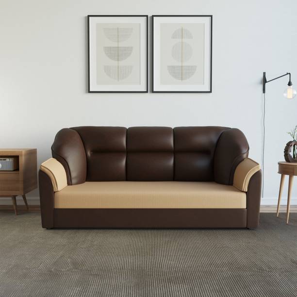 WESTIDO Cyrus Leatherette 3 Seater  Sofa