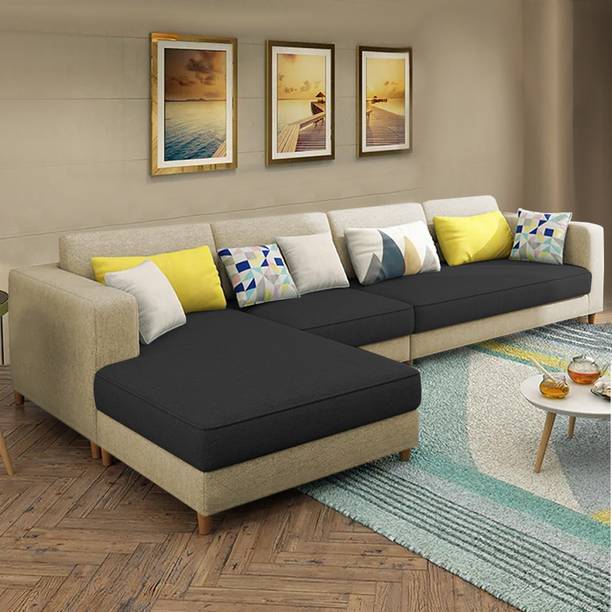 Casaliving Rawson Fabric 6 Seater  Sofa