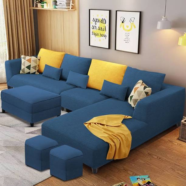 Casaliving Minta Fabric 8 Seater Sofa