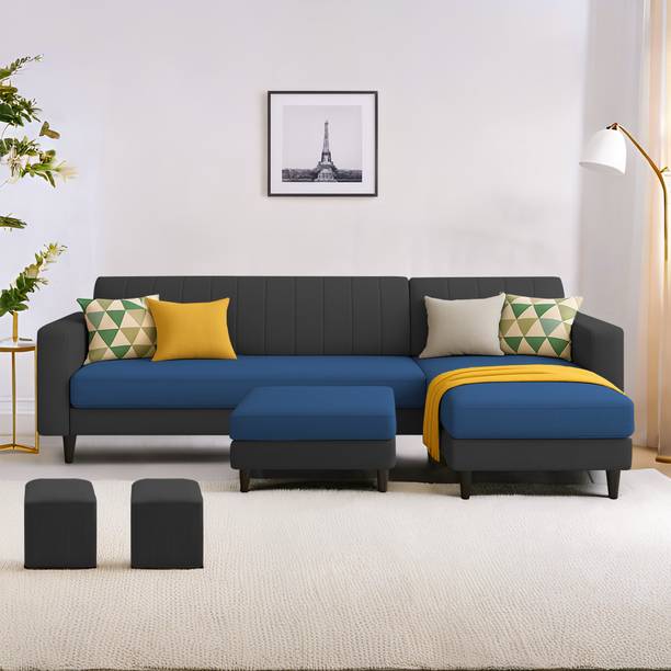 Casaliving Moris RHS Fabric 8 Seater  Sofa