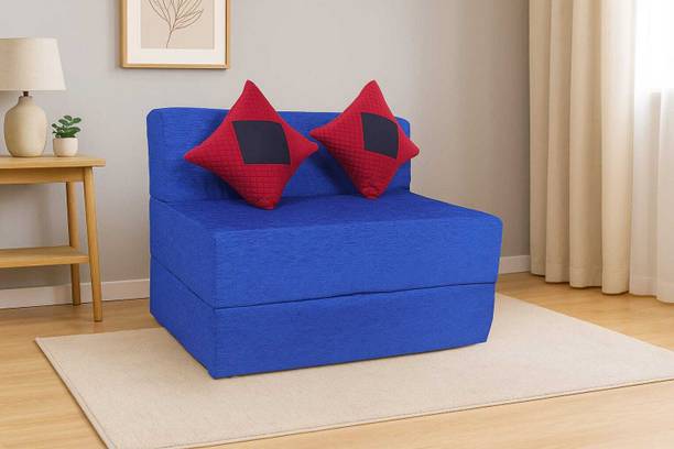 TRANDING STYLISH Fabric 1 Seater  Sofa