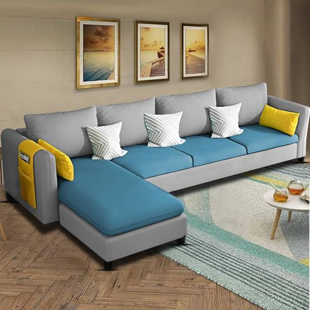 Casaliving Monarch Fabric 6 Seater  Sofa
