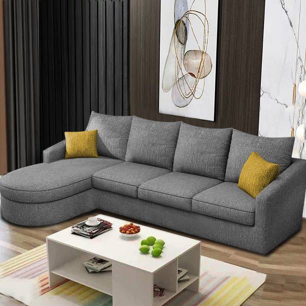 Casaliving Shrank Fabric 6 Seater  Sofa