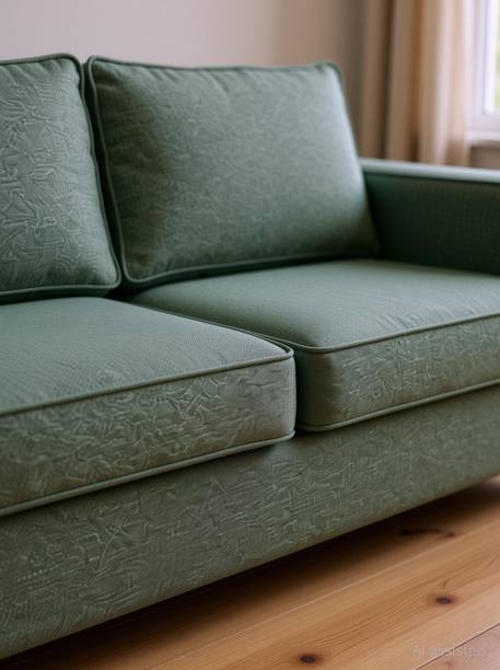 Wakefit Napper Mini Fabric 3 Seater  Sofa