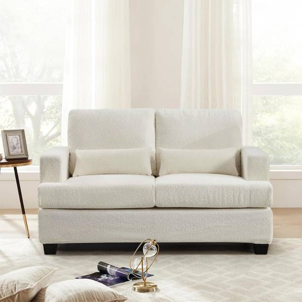 Zikra Sherpa Fabric 2 Seater  Sofa