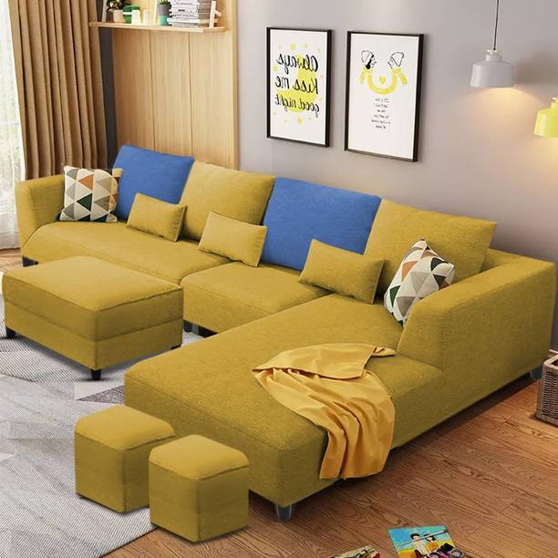 Casaliving Minta Fabric 8 Seater  Sofa