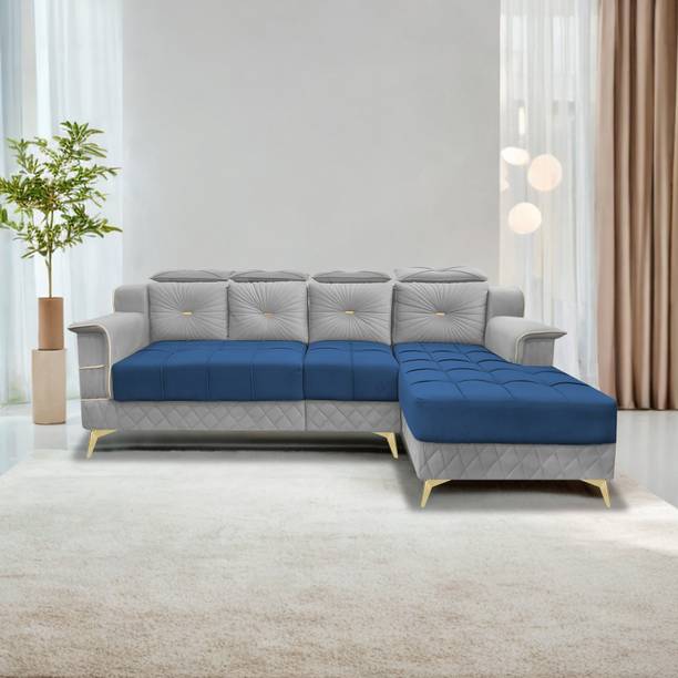 Casaliving Snowy Fabric 6 Seater  Sofa