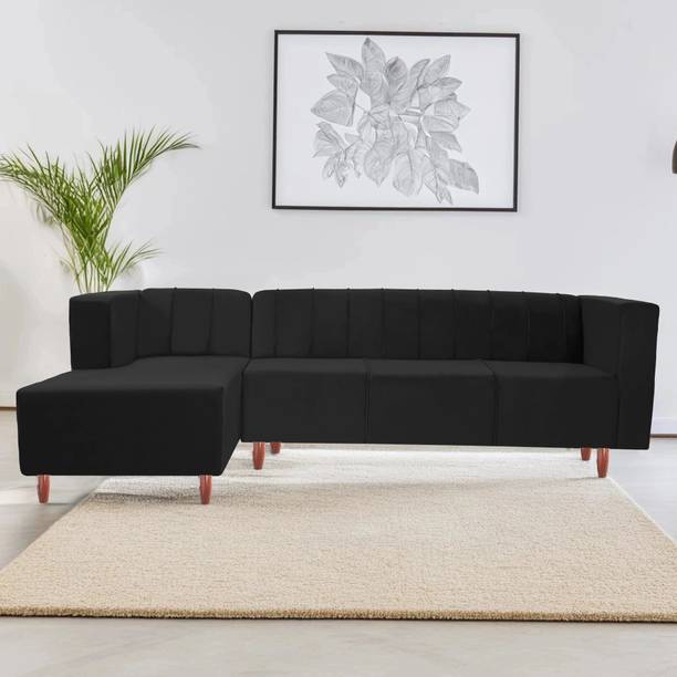 Seventh Heaven Sydney 6 Seater Sofa, Extra Spacious, Plush Suede Fabric 6 Seater  Sofa