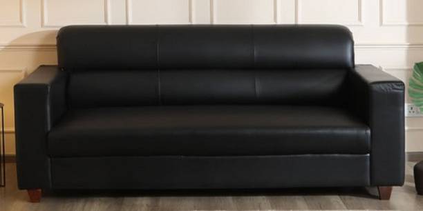 Enlay Stylish Leatherette 3 Seater  Sofa