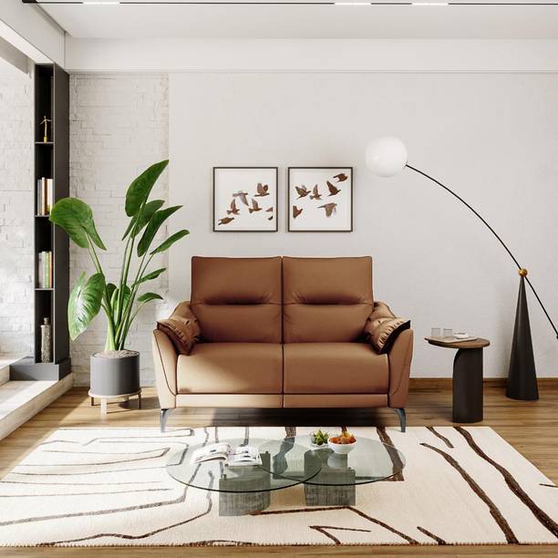 Wakefit Tuvalu Leatherette 2 Seater  Sofa
