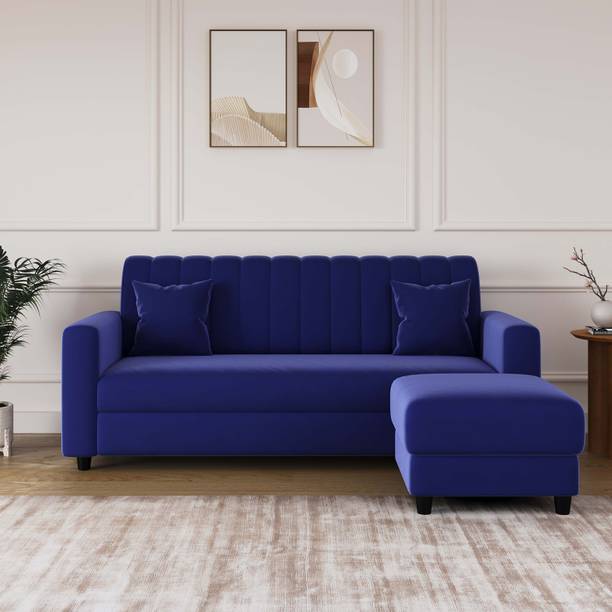 RM HOME Luna Fabric 4 Seater  Sofa