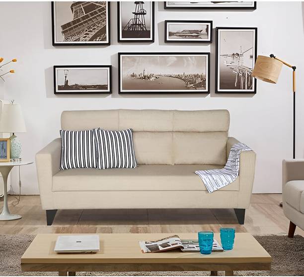 NOORENTERPRISE Fabric 3 Seater  Sofa