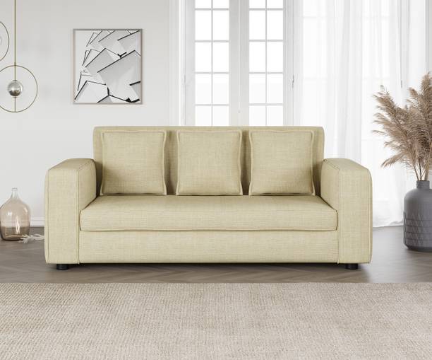 Decorhand 3 Seater Sectional Sofa Fabric 3 Seater  Sofa