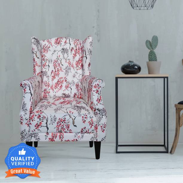 Flipkart Perfect Homes Beleza Tufted Fabric 1 Seater  Sofa