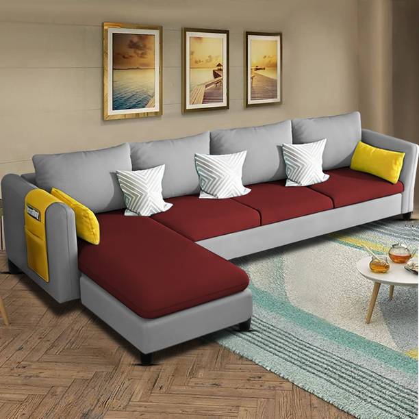 Casaliving Monarch Fabric 6 Seater  Sofa