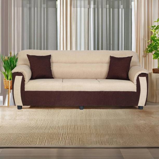 Fusion Furniture Factory Fabric 3 Seater  Sofa