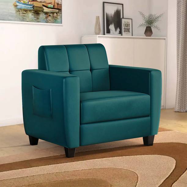 ARRA Remo Fabric 1 Seater  Sofa