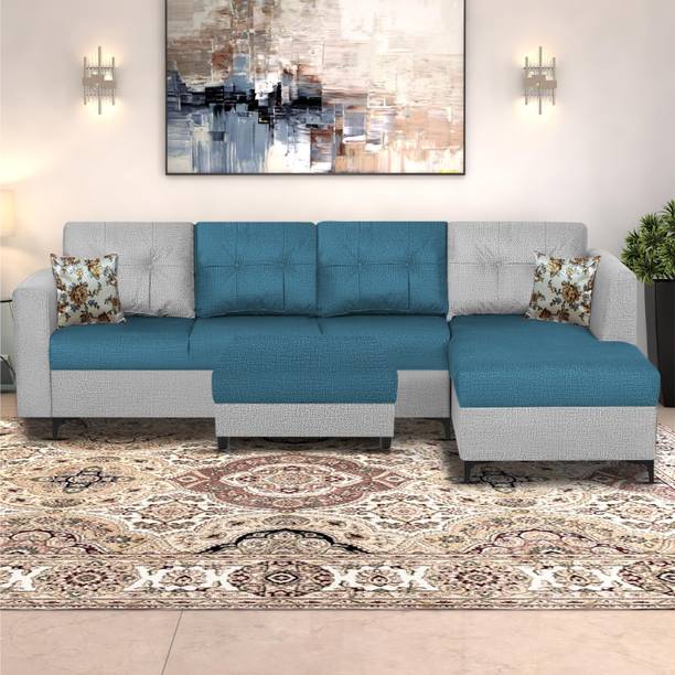Casaliving Sataral Fabric 6 Seater  Sofa