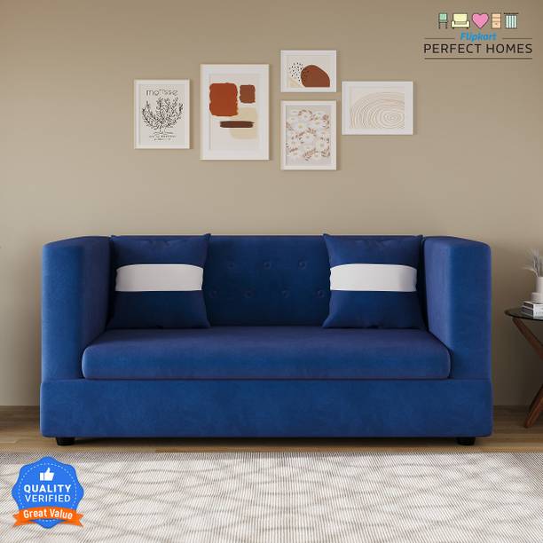 Flipkart Perfect Homes Celtos Living Room Comfortable Fabric 3 Seater  Sofa