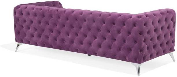 Smarts collection Chesterfield Sofa for Living Room , Hall & Bedroom , Fabric 3 Seater  Sofa