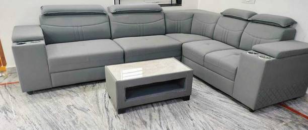Taxzek Leather 5 Seater  Sofa