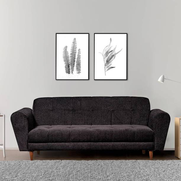 ComfortZone 3 Seater Sofa Fabric 3 Seater  Sofa