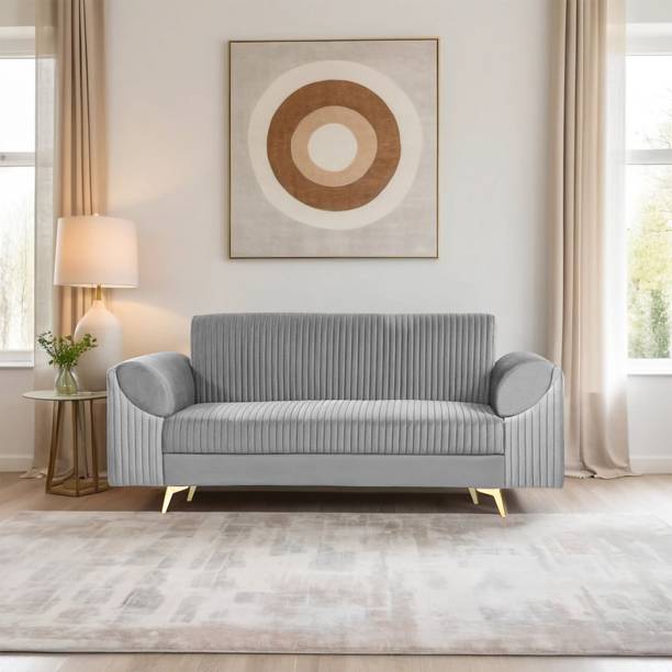 Seventh Heaven Venice 3 Seater Sofa, Extra Spacious, Plush Suede Fabric: 2 Year Warranty Fabric 3 Seater  Sofa