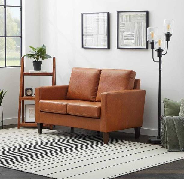 Unique Creation Handicrafts Fabric 2 Seater  Sofa