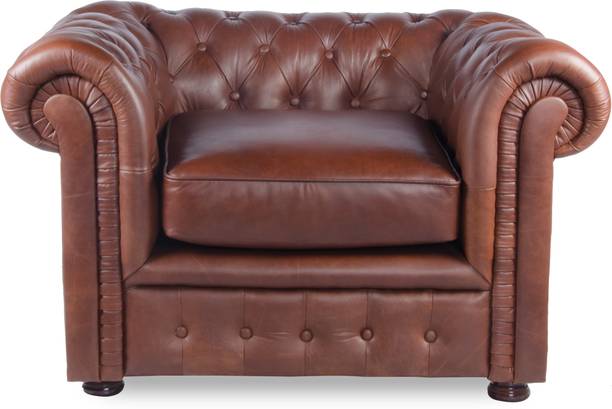 Sofanetic Leather 1 Seater  Sofa