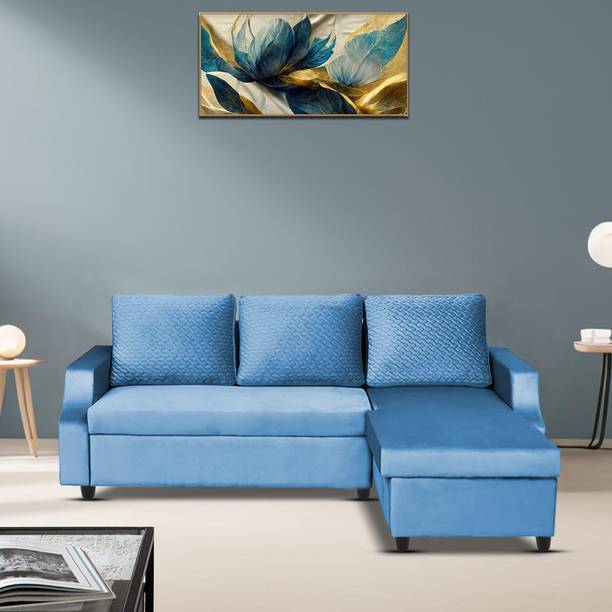 Casaliving Asper Fabric 4 Seater  Sofa