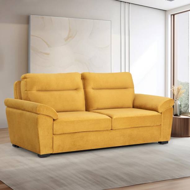 Wakefit Lounger Plus Fabric 3 Seater  Sofa