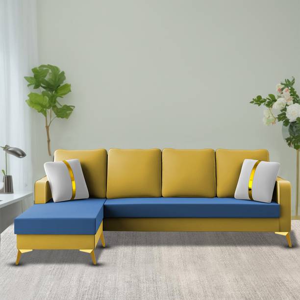 Casaliving Mandis 4 Seater Fabric 4 Seater  Sofa
