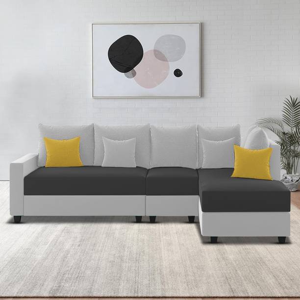 Casaliving Inclair 6 Seater Fabric 6 Seater  Sofa