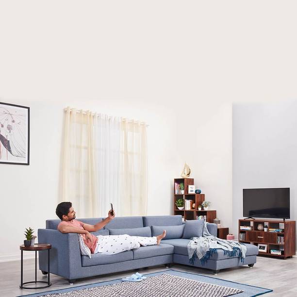 Wakefit SnoozePro Fabric 5 Seater  Sofa