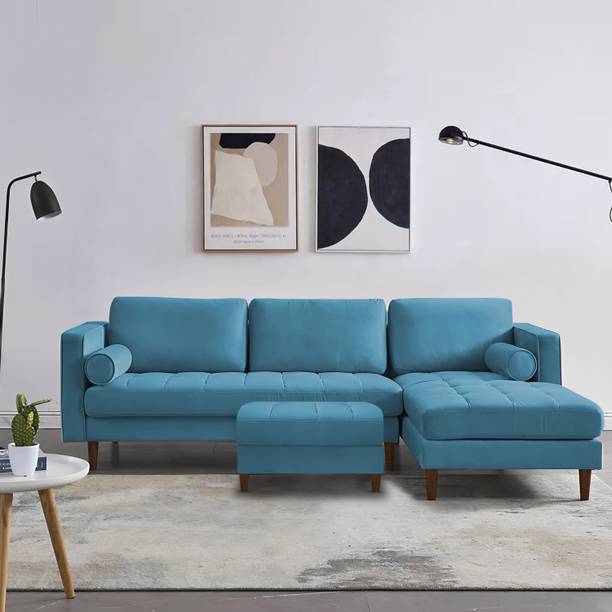 Casaliving Ezra Fabric 4 Seater  Sofa