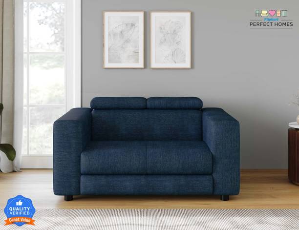 Flipkart Perfect Homes Heaven Fabric 2 Seater  Sofa