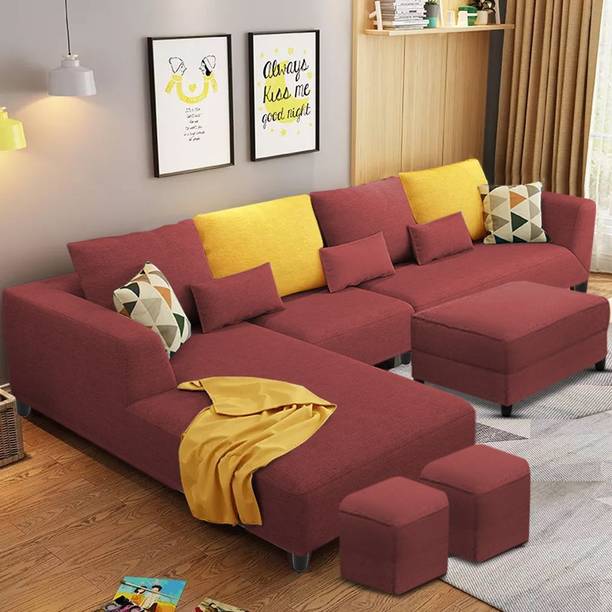 Casaliving Minta Fabric 8 Seater  Sofa